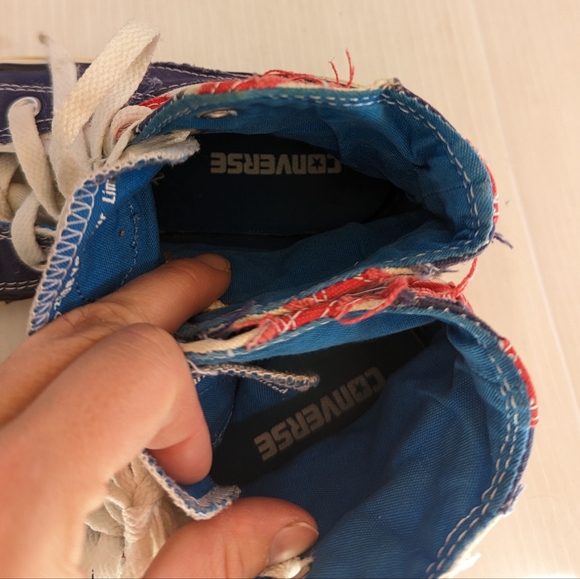 CONVERSE Limited Edition The Who flag Artwork 2008 Year Hour high top sneakers - Picture 14 of 15